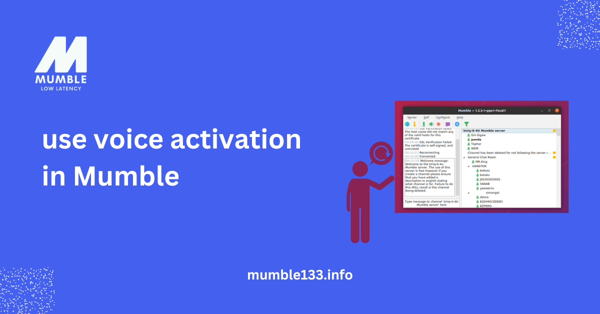 use voice activation in Mumble